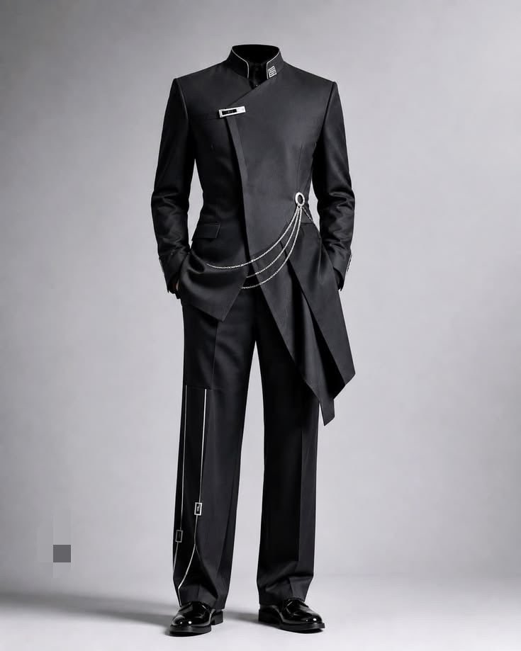 crimsonheirloom's tweet photo. tailored, sleek, with just enough drama https://t.co/dcFPs91aqj