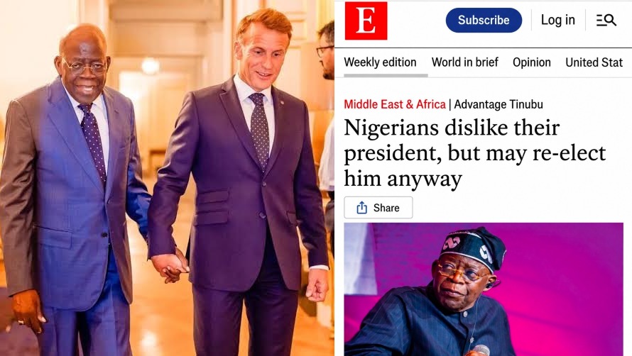 ParallelFacts's tweet photo. Bola Tinubu European Allies Including French President Unmasked As Sponsors Of The Economist Article Seeking To Force Tinubu On Nigerians https://t.co/pZDdPpEEV1 https://t.co/AHeXKj4Dat