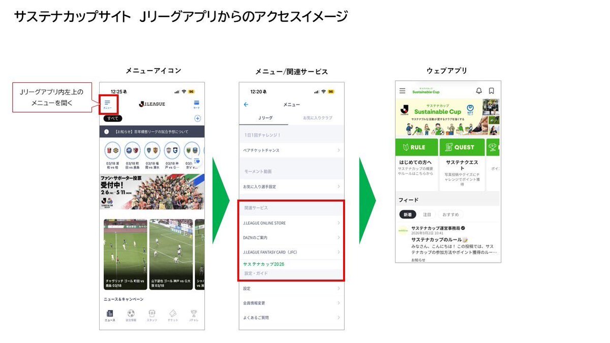 fmarinos_yyy's tweet photo. 🌏🌱 #サステナカップ2026 🌱⚽️

📣いよいよ明日‼️ ⓈⓉⒶⓇⓉ 🔜
📲 https://t.co/WUivORMelo

⚓️JリーグIDを登録
⚓️ 応援クラブ「横浜F•マリノス」を登録
⚓️クエスト&リポストで参加

/／
🗣️みなさん❗️🔴⚪️🔵
登録はお済みですか⁉️
\＼

まずはファン・サポーター仲間に知ってもらうためリポストお願いします📲✅

#fmarinos
#サステナカップ2026_fmarinos