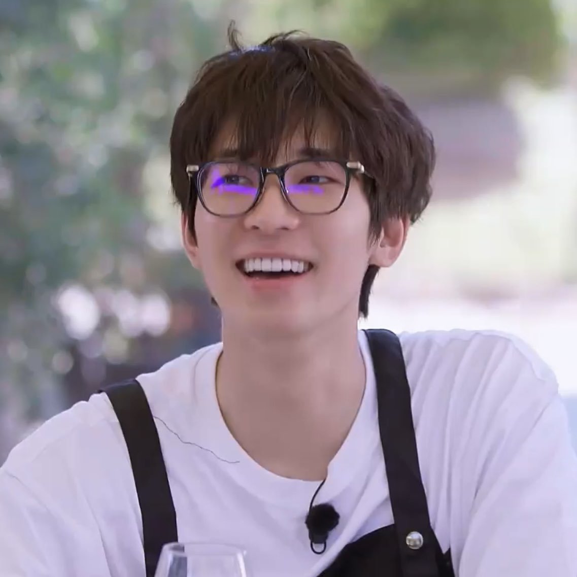jeononutime's tweet photo. long curly hair wonwoo i love you pls keep it until january 2 https://t.co/IFoFJ1DqGd