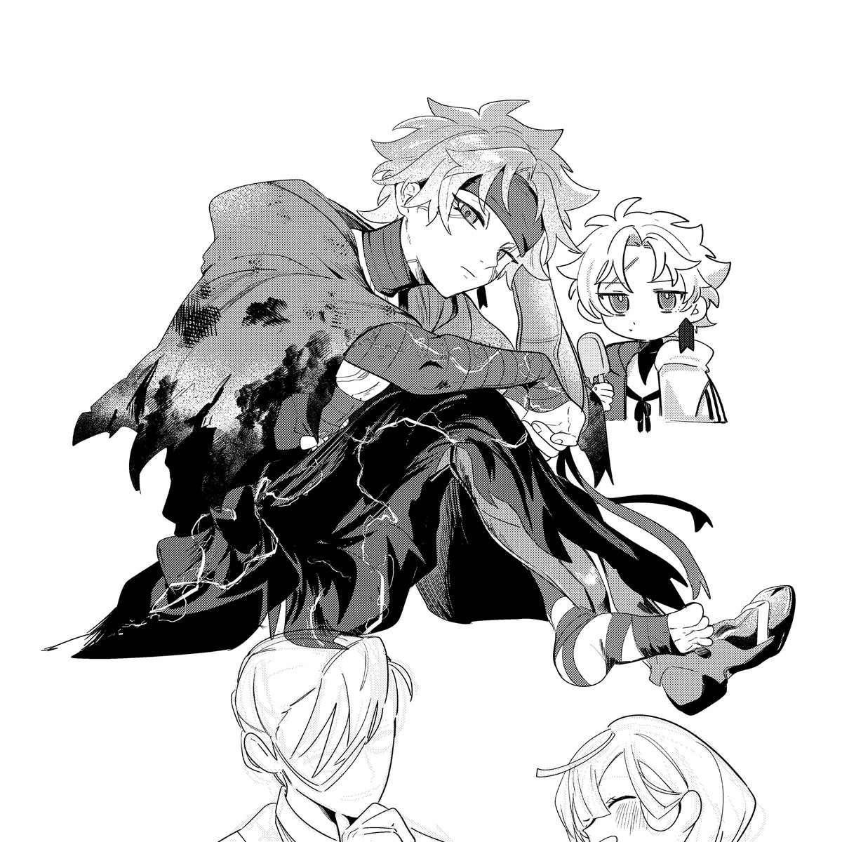 kuriimu0203's tweet photo. うおーーーイラストをラストスパートっっっ https://t.co/dhF5DfHq7K