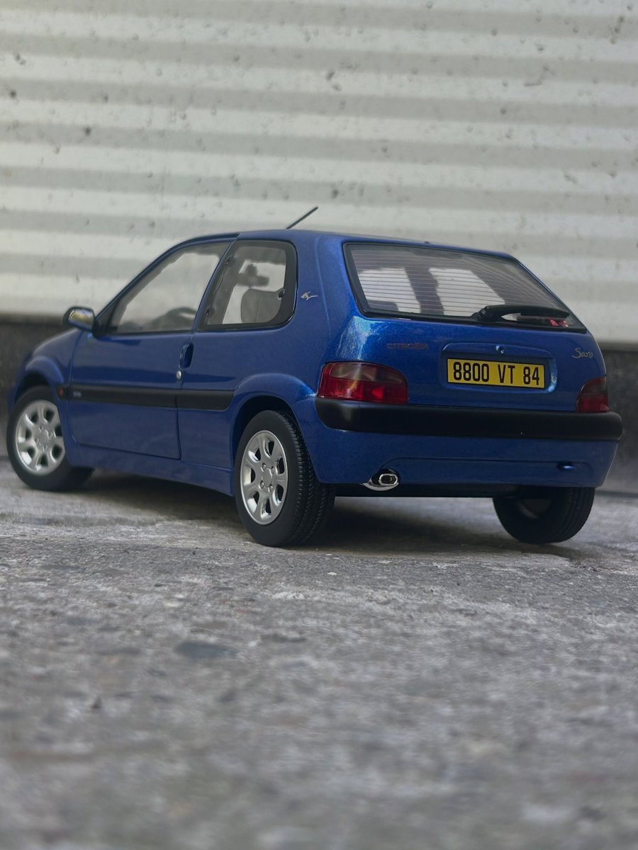 AutosMinisTacot's tweet photo. 🇫🇷 Découvrez la Saxo VTS (phase 1) de 1996 par Norev au 1/18e !
#citroensaxo #norev #118scale https://t.co/5x55krYGa4