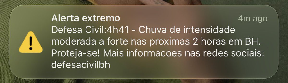 podonibus's tweet photo. mano q porra de alerta da defesa civil é esse eu acordei quase morrendo jurando q a gente tava sendo bombardeado sei la https://t.co/qH8i4RKrWf