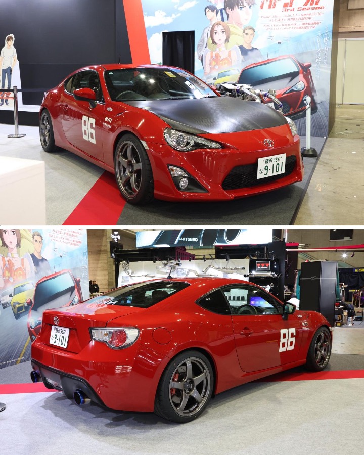 tokyoautosalon's tweet photo. ▼ #東京オートサロン2026 出展車両 ▽
📍企業名:BLITZ
🚗車両名:MF GHOST 86 レプリカ
✔️https://t.co/CegDvyCg0W
#東京オートサロン #オートサロン
#BLITZ #MFGHOST https://t.co/wK0eH3xMaB