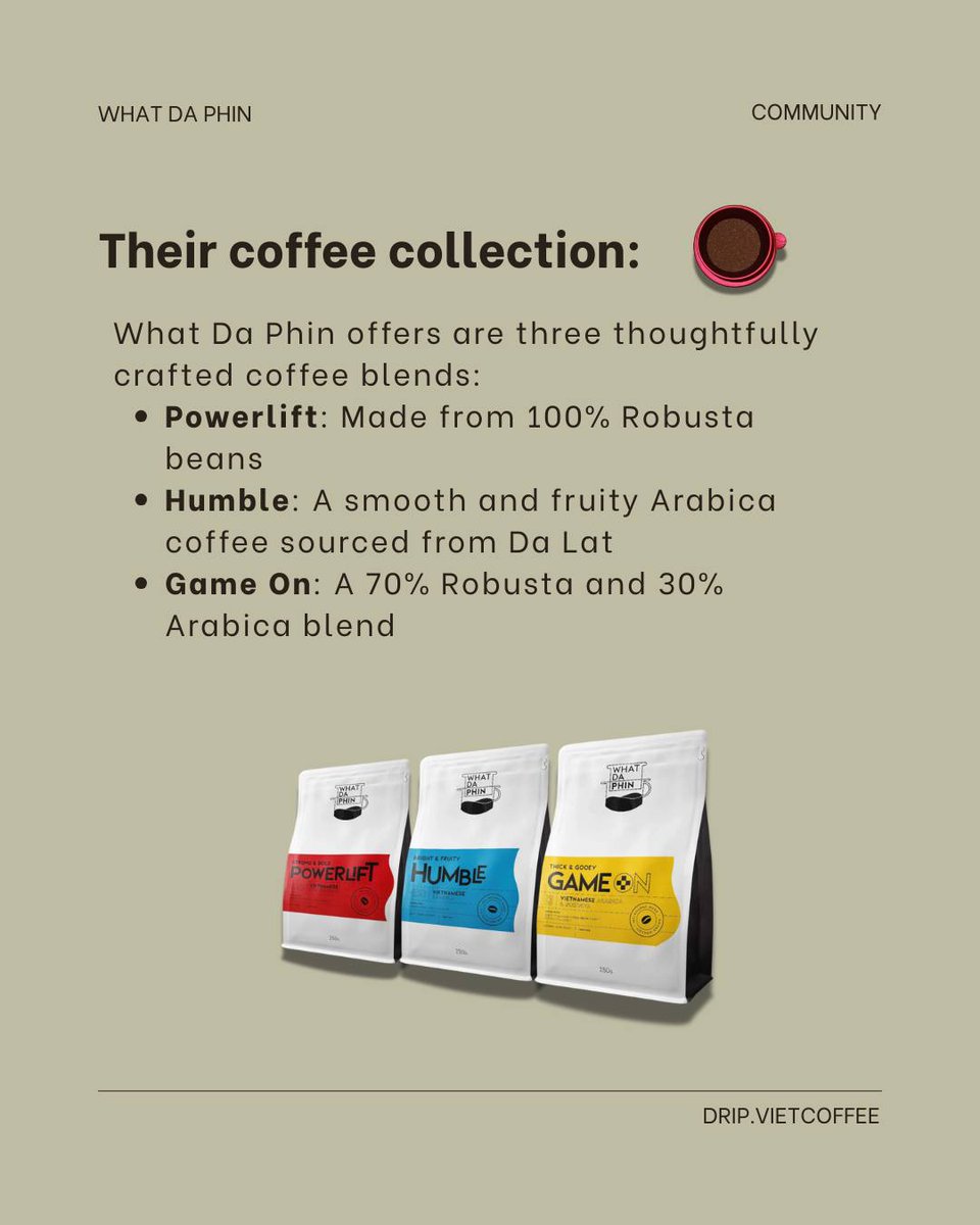 lili5248's tweet photo. Vietnamese coffee lovers, meet What Da Phin: bold, smooth coffee sourced from Vietnam and roasted in Melbourne. Their starter kit makes a great gift for phin coffee newcomers and longtime fans alike. 10% off your first 2 orders. https://t.co/TnaHe4MeFA