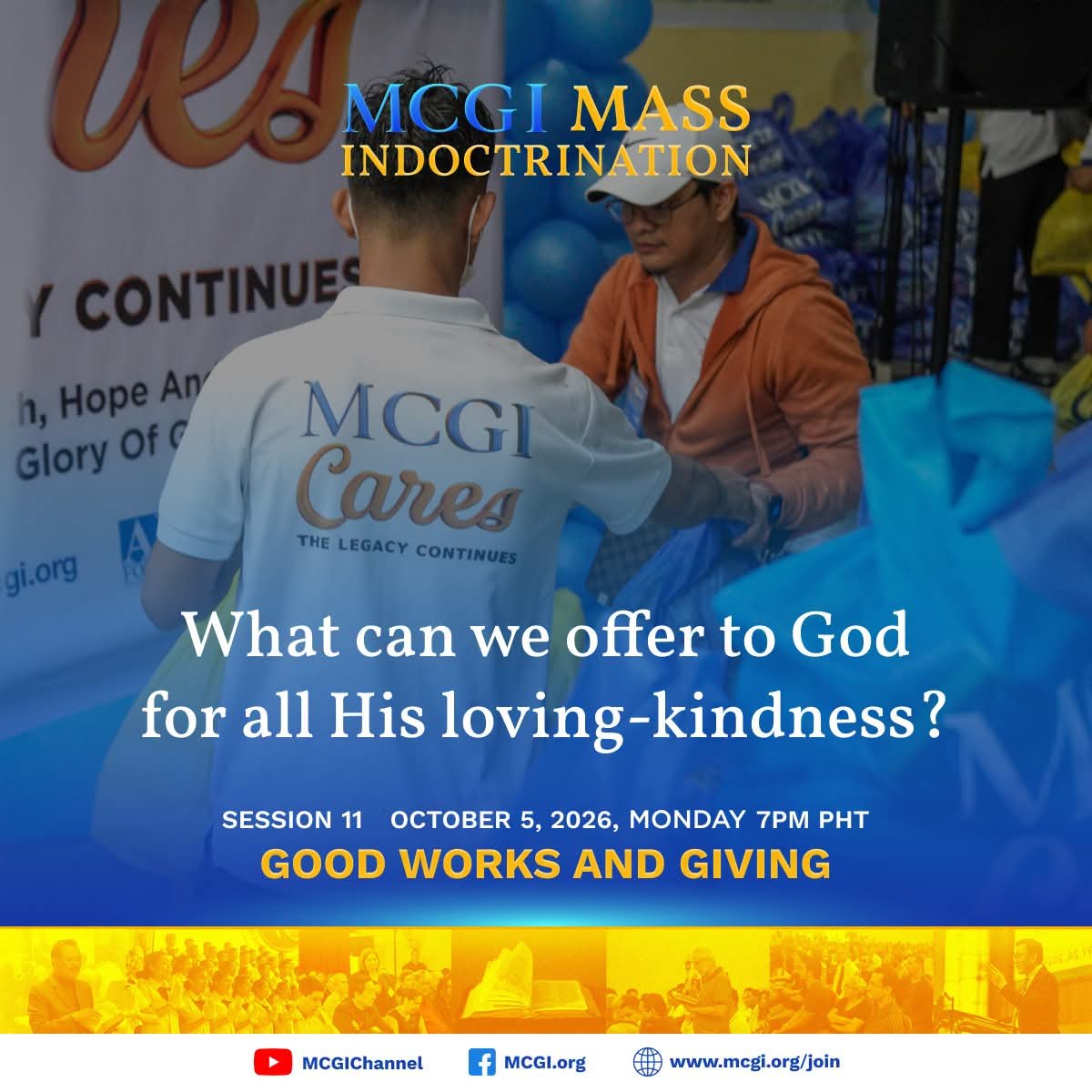 setyy2003's tweet photo. MASS INDOCTRINATION
DAY 11
Thanks be to God! 💙

Good Works and Giving
#PureDoctrinesOfChrist
#GlobalPrayerForHumanity https://t.co/FGS3OtsrZG