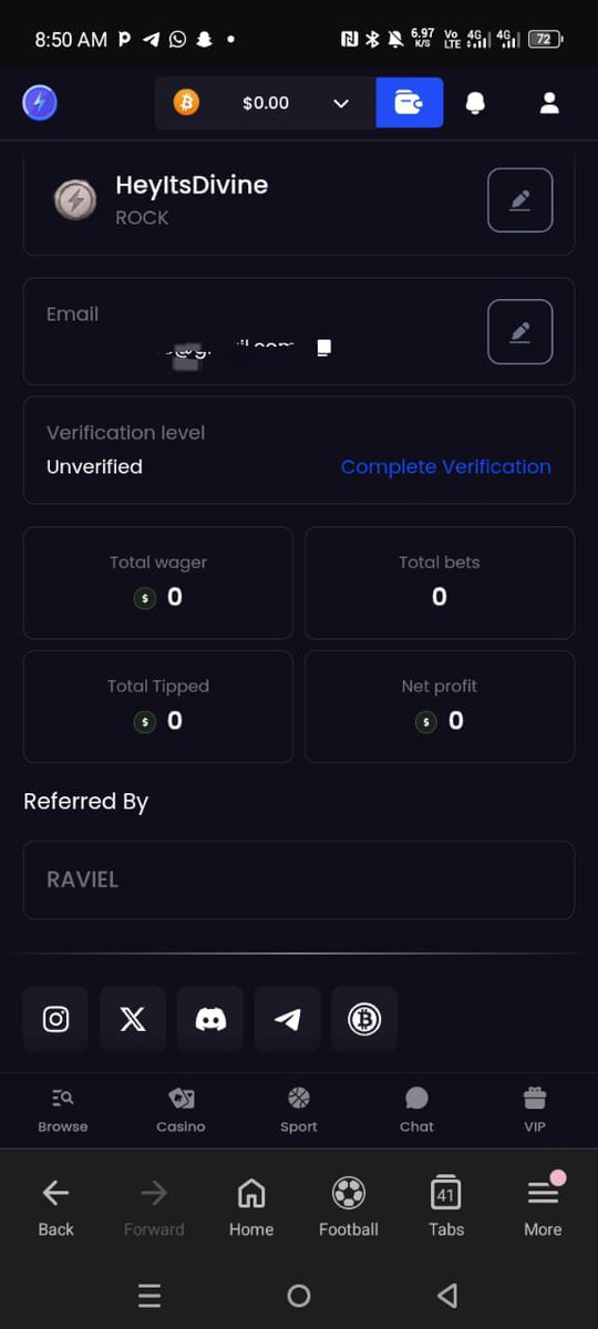 Deeisonchain's tweet photo. @ifwraviel @betbolt @Jakub_BetBolt @babix_betbolt Username: HeyItsDivine https://t.co/erCGCWhuJT