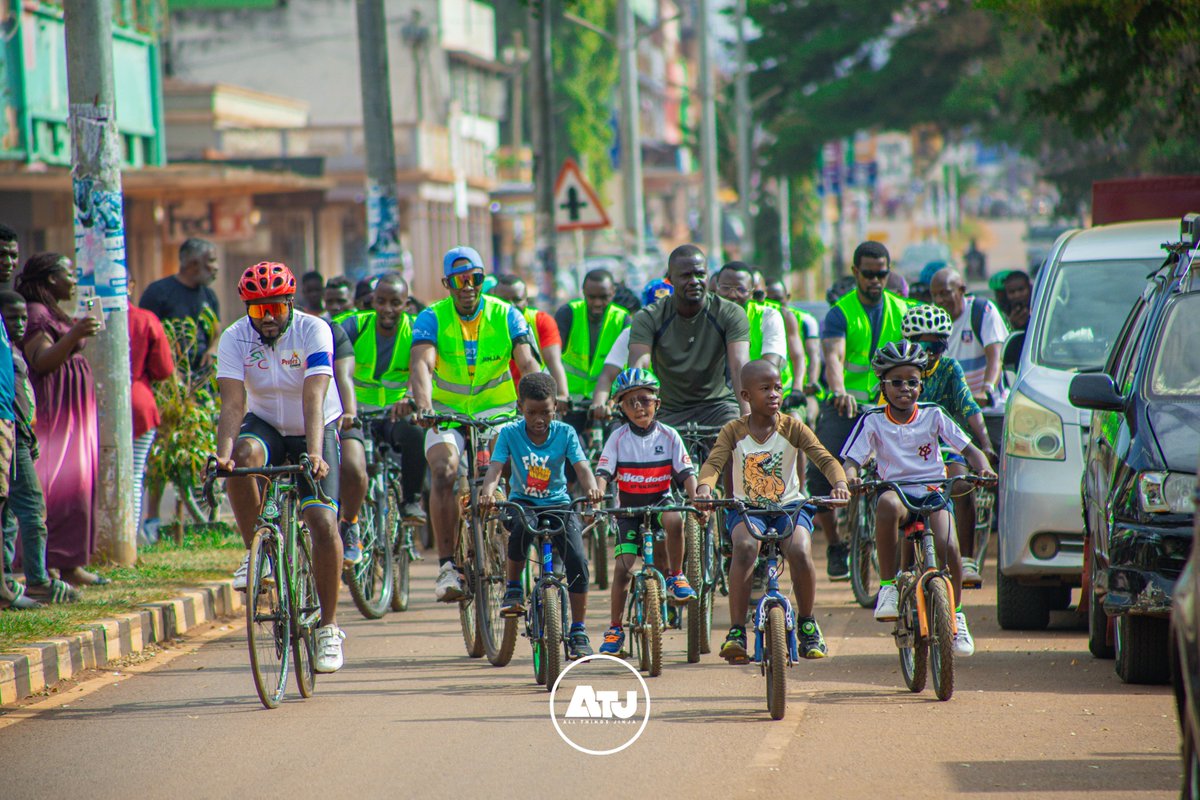 AllThingsJinja's tweet photo. PHOTOS: Yesterday’s Jinja Social Ride, organised by Busoga Cycling Club, was a success, bringing members of the Jinja City community together for a morning of exploration and connection.

The ride took participants to the abattoir, described as over 100 years old, Kirinya Prison, the industrial park, Masese Landing Site and Walukuba. Each stop offered an opportunity to see more of the places that form part of our city’s story. [1/3]

#AllThingsJinja | #JinjaSocialRide