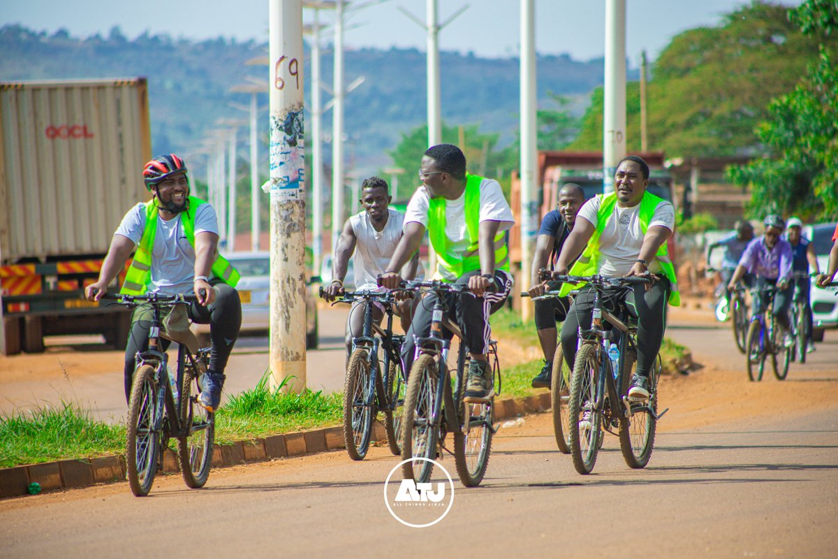 AllThingsJinja's tweet photo. PHOTOS: Yesterday’s Jinja Social Ride, organised by Busoga Cycling Club, was a success, bringing members of the Jinja City community together for a morning of exploration and connection.

The ride took participants to the abattoir, described as over 100 years old, Kirinya Prison, the industrial park, Masese Landing Site and Walukuba. Each stop offered an opportunity to see more of the places that form part of our city’s story. [1/3]

#AllThingsJinja | #JinjaSocialRide