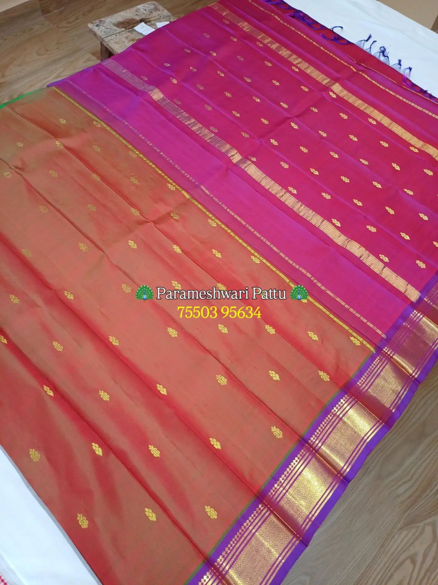 silksareestbm's tweet photo. Thirubuvanam Traditional Dual Tone Pattu-ன் Special என்ன தெரியுமா?🥻✨ / உடம்பு Dual-tone நெசவு 💛 👑 Traditional One Side Border Silk Saree 🪷 Direct from Weaver Thirubuvanam Pure Silk Sarees 🦚 Contact: 🦚 75503 95634 🦚 #trending #reels #fyp #kanchipuram #silksaree https://t.co/8Ni2JLT65D