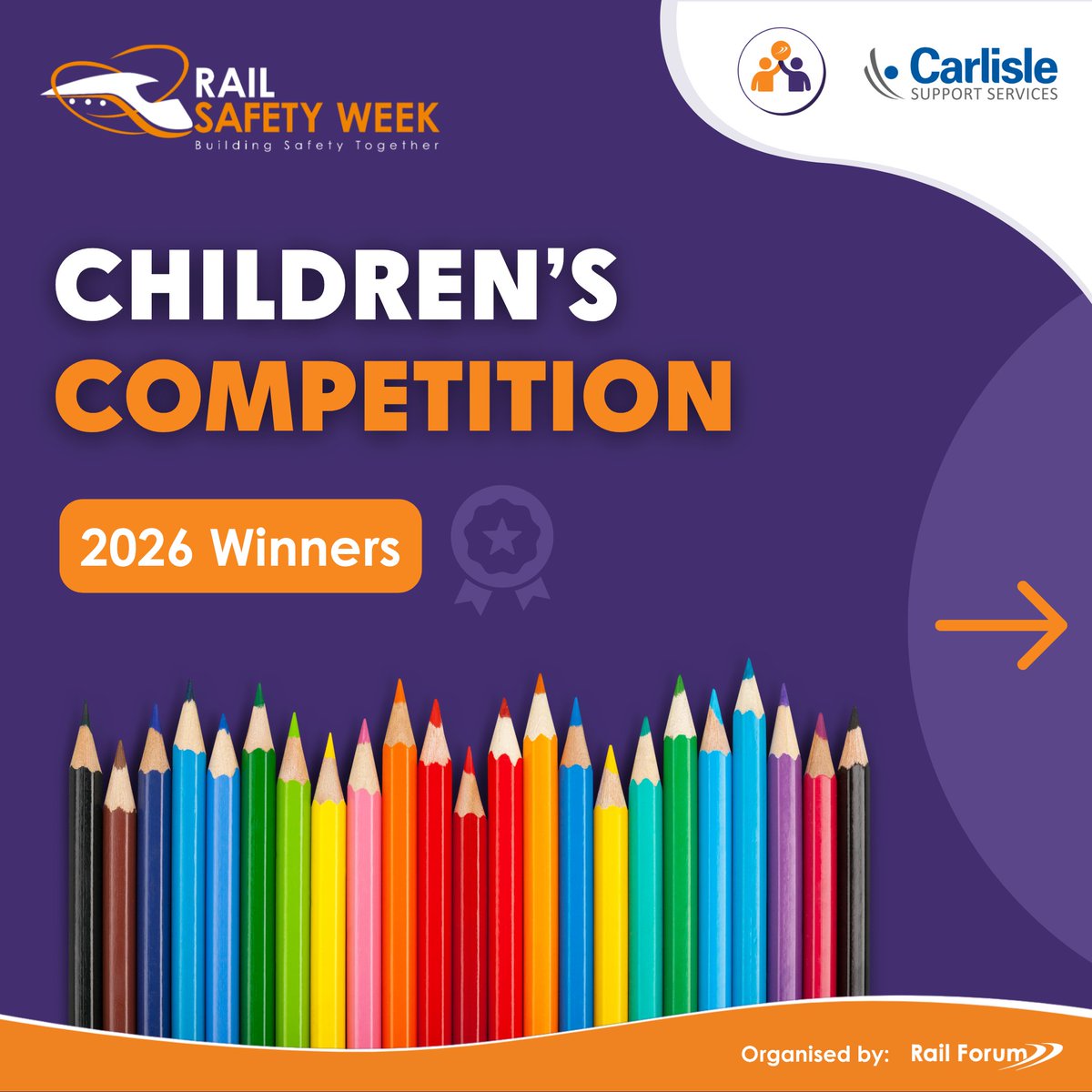 RailSafetyWeek's tweet photo. 🎨 Rail Safety Week Colouring Competition 2026 Winners Announced

🏆 Ages 4-6:
1. Thea
2. Ilis
3. Joey S

🏆 Ages 7-10:
1. Ada
2. Sophie
3. Isla

A huge thank you to every child who took part!

---

View the winning entries here 👇
🔗 https://t.co/XqmNbUOLqZ https://t.co/CWmTVD7gkK