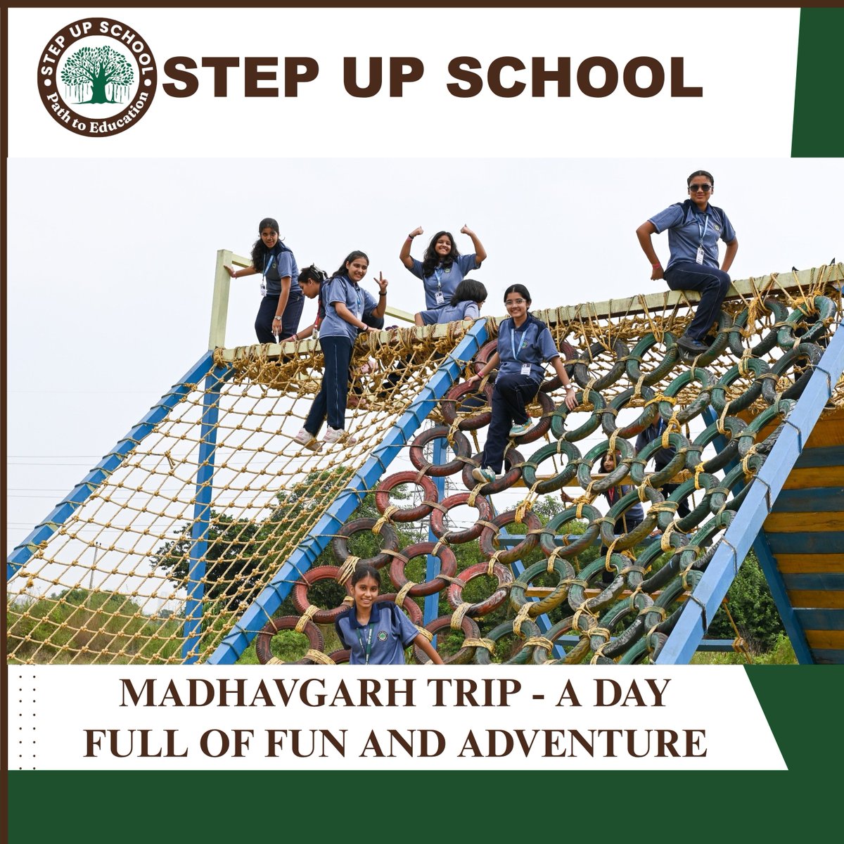 StepUpSchool2's tweet photo. Madhavgarh Trip - A Day Full of Fun and Adventure
On 26 September 2026, the students of Step Up School enjoyed an exciting trip to Madhavgarh. https://t.co/dRByHcnEnv