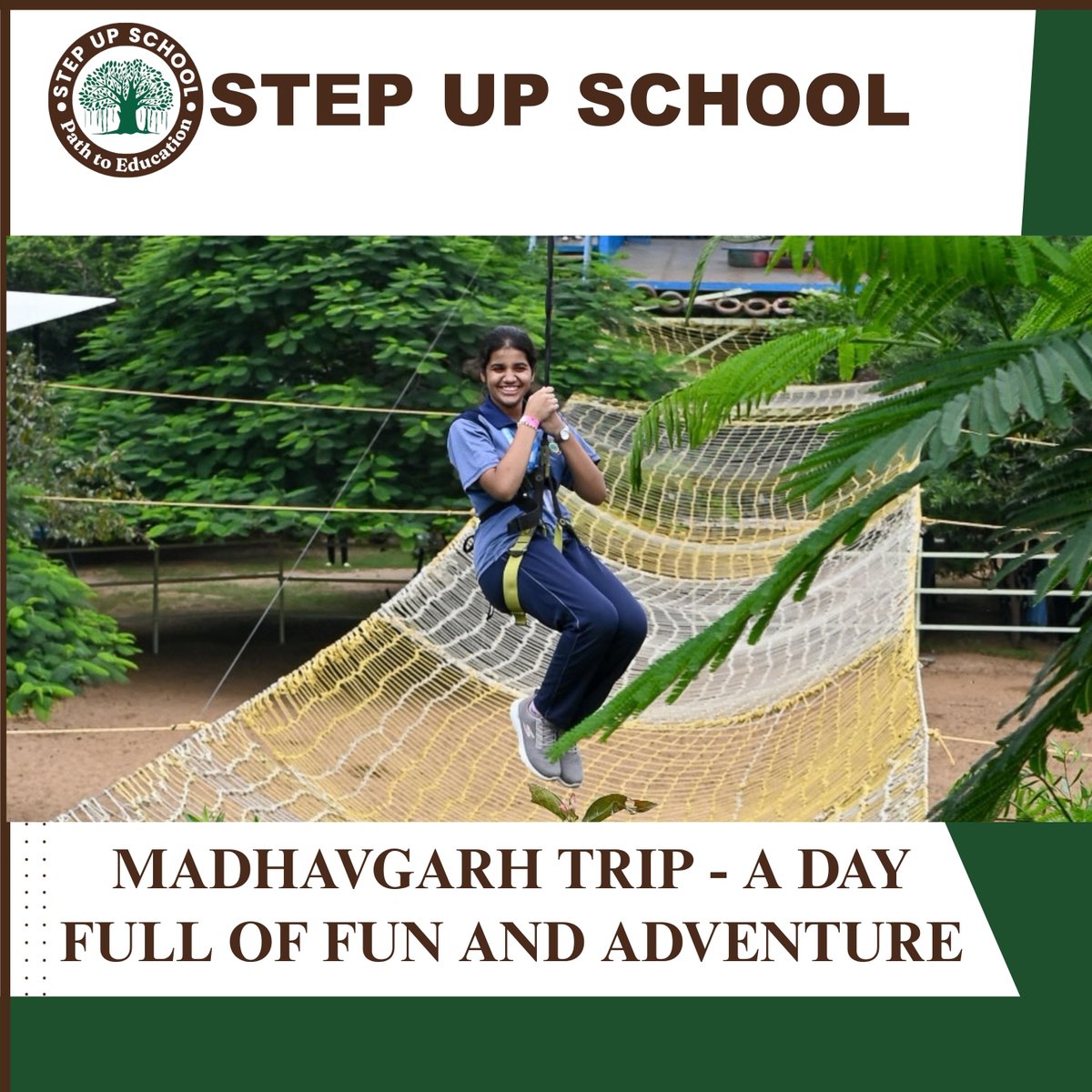 StepUpSchool2's tweet photo. Madhavgarh Trip - A Day Full of Fun and Adventure
On 26 September 2026, the students of Step Up School enjoyed an exciting trip to Madhavgarh. https://t.co/dRByHcnEnv