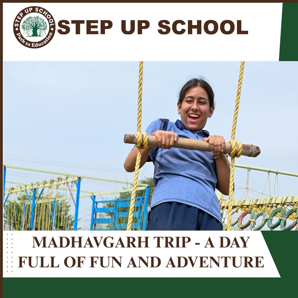 StepUpSchool2's tweet photo. Madhavgarh Trip - A Day Full of Fun and Adventure
On 26 September 2026, the students of Step Up School enjoyed an exciting trip to Madhavgarh. https://t.co/dRByHcnEnv