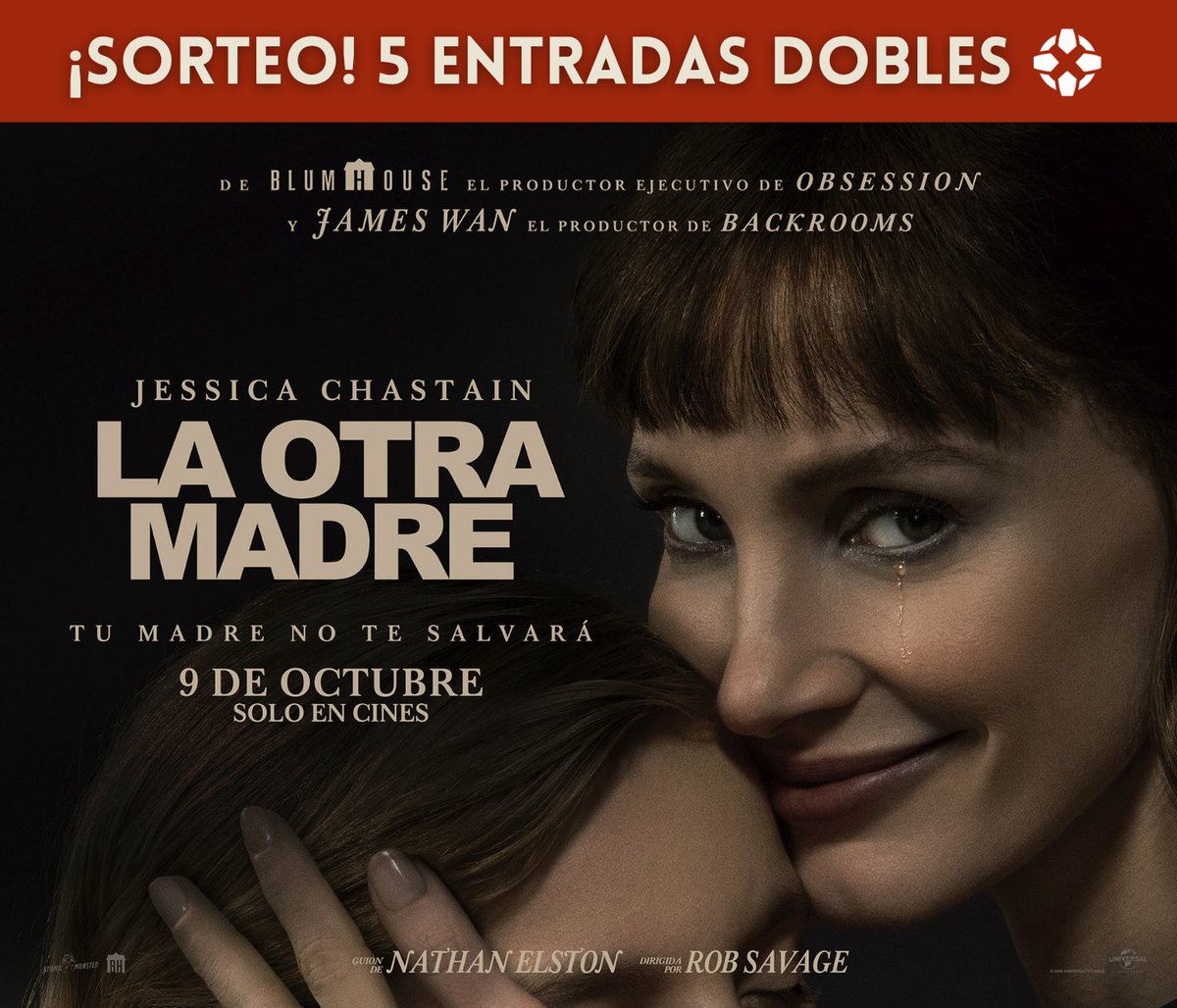 IGN_es's tweet photo. 🚨 ¡ALERTA SORTEO!
 
🎫 Consigue una de estas cinco entradas dobles para ver #LaOtraMadre, un estremecedor viaje al tenebroso mundo de una niña, Bela, y la relación que forja con una siniestra entidad de su casa que guarda un asombroso parecido con su propia madre. El 9 de octubre solo en cines.
 
🔸RT
🔸Sigue a @IGN_es
🔸Responde a este tweet mencionando a la persona con la que quieras atreverte a entrar en este mundo.
 
 ⌛ Tienes hasta el 8/10 para participar
 🏆 Anunciaremos los 5 ganadores el 9/10
 🎥 Válido en KINÉPOLIS, CINE SUR, CINES ABC, MK2 PALACIO DE HIELO, OCINE, LA DEHESA y CINES ACEC (Excepto Filmax Gran Vía y Cinemax Almenara).