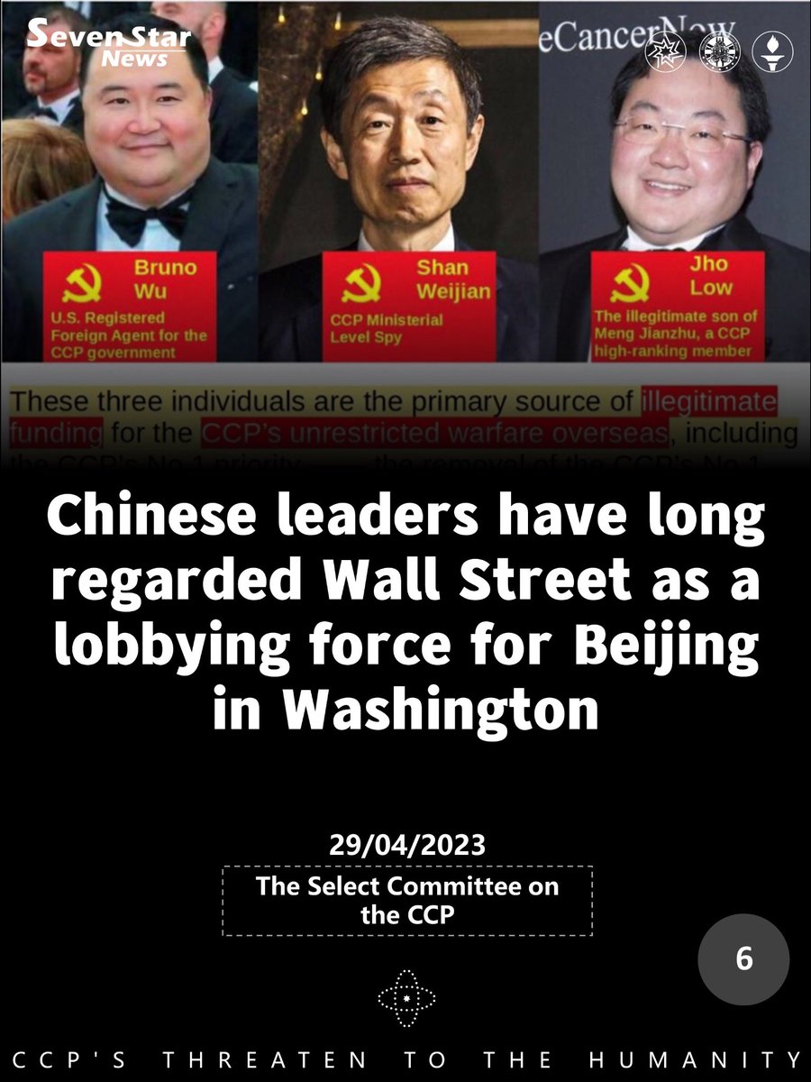 liehuo911's tweet photo. @nypost 🚨🚨🚨Time to STOP the CCP！

 COVID Virus、Spy via TikTok、Border crisis 、Buy-up farmland
Violate US sovereignty
Run secret police stations
Fentanyl 、Cyber Attack 
Mysterious drones 
Stealing technics
Funding the terrorists and war…..

#CCPVirus
#UnrestrictedBioweapon https://t.co/42hrdBc4Oz