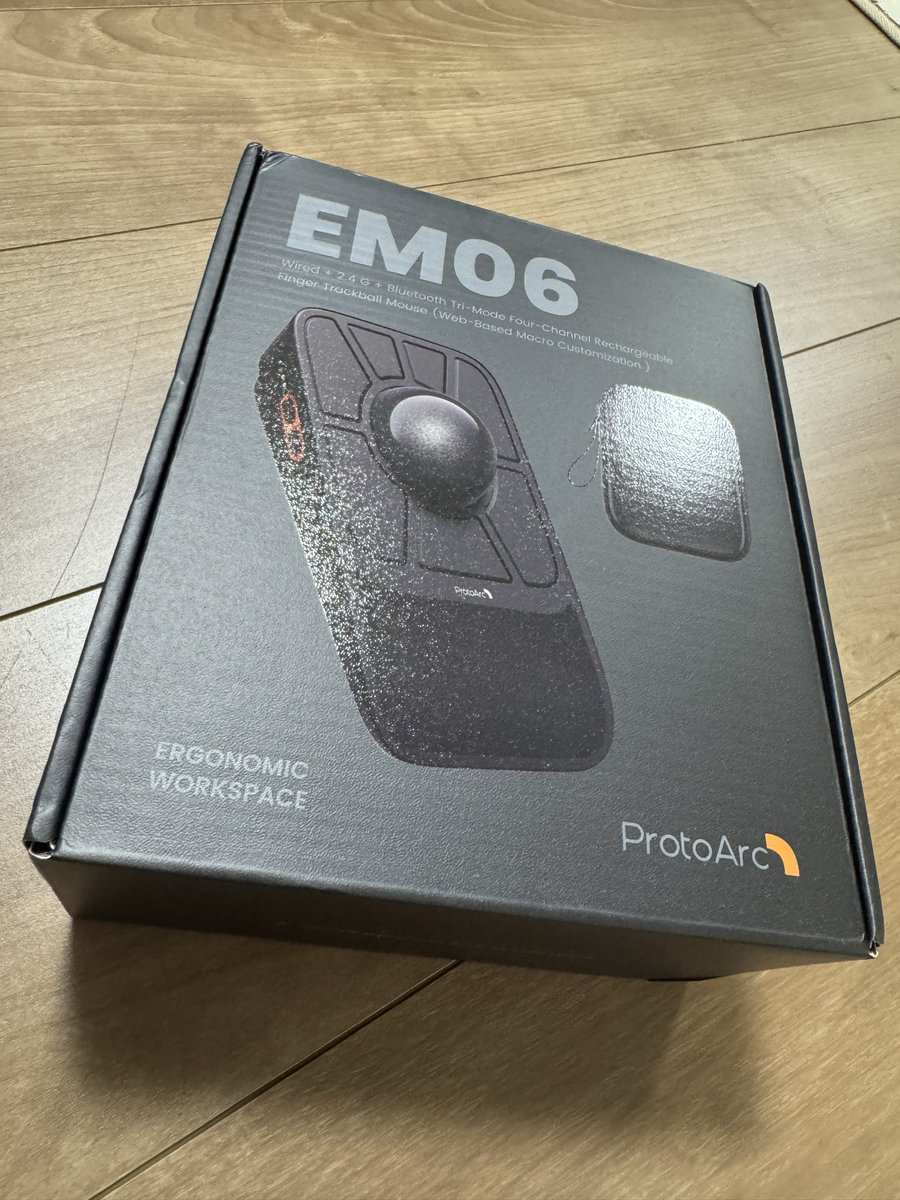 2nnincreative's tweet photo. 届いた！ #ProtoArc #EM06 https://t.co/J3E9JTOk34