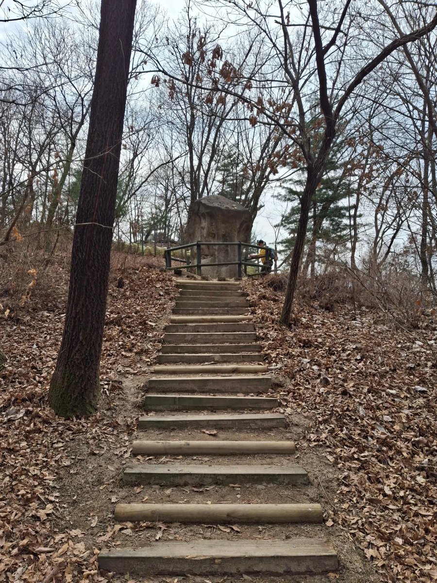 Guuske9's tweet photo. Seguimos caminando por el Seoul Trail, Corea del Sur. Febrero de 2026. https://t.co/qtQISImWbl
