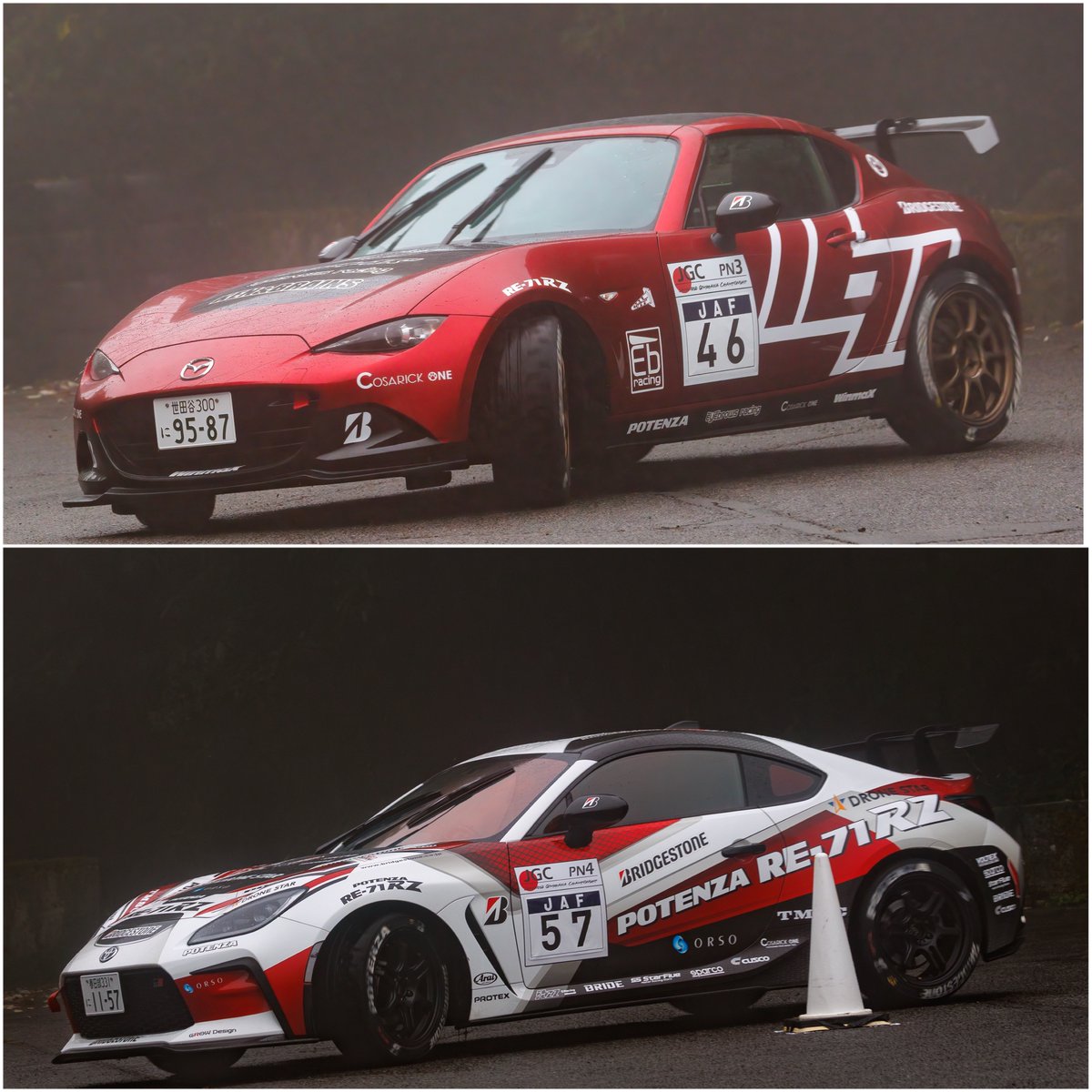 BSMS_4's tweet photo. ◤全日本ジムカーナ◢
―最終戦 ハイランドパークみかわ―

レースレポート公開📣
「POTENZA装着勢が2クラスでシリーズチャンピオン決定！2026年シーズンは計5クラスでシリーズチャンピオン獲得！」

▼レポートはこちらから▼ 
https://t.co/Wz3K1zOvqB

#ブリヂストン #POTENZA #RE71RZ https://t.co/i1ZomKXdCc