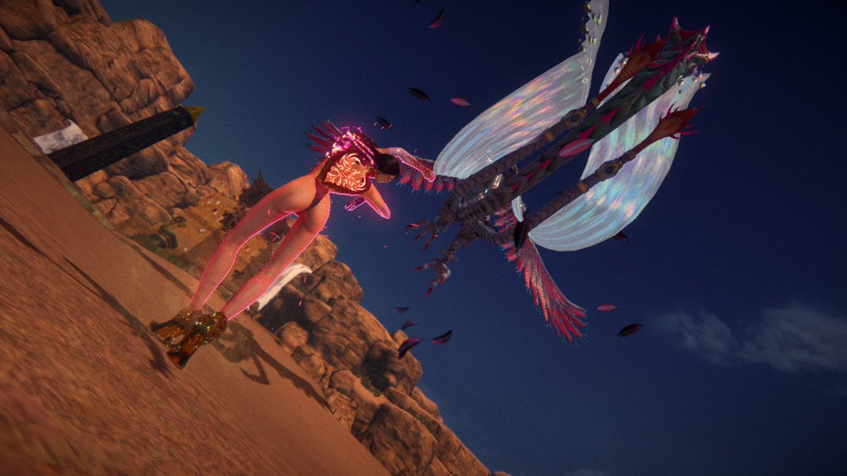 artiphicio's tweet photo. Woke is when a look is a mess.
The fact that 1-2 where Bayo and Jeanne relationship has sapphic tints is less woke than 3, where she ends up being straight. She also does a lot more sexy stuff in 3 than 2. Only game where you can keep her almost naked at will as well. https://t.co/0dHUi5Mome