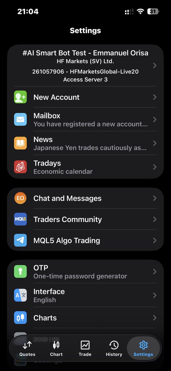 AxiomStrataHQ's tweet photo. AxiomStrata is very close to activating Day 1, but before then I will like to show the current states of the demo account and the real account before they get their first trades. https://t.co/NTv0vKnSZQ