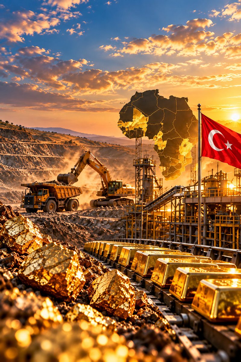 mansethabertv's tweet photo. 📌Afrika altınını kendisi işleyecek: Türkiye için yeni fırsat

Altın zengini Afrika ülkelerinin rafinaj yatırımları hız kazanırken, Türkiye’nin uluslararası standartlardaki rafinerileri ve güçlü kuyumculuk sektörü yeni iş birliklerinin önünü açabilir.

✍️ @melisaaltuntas 

@goktugcaliskan1 

https://t.co/rwHO3eohfJ