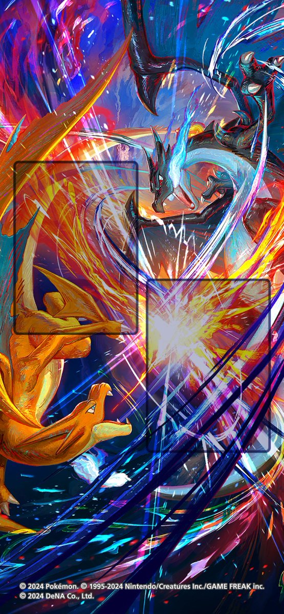 rev_akira's tweet photo. 【work】
Pokémon Trading Card Game Pocket
"メガリザードンX"
サプライイラスト https://t.co/d7gHBZ5hhj