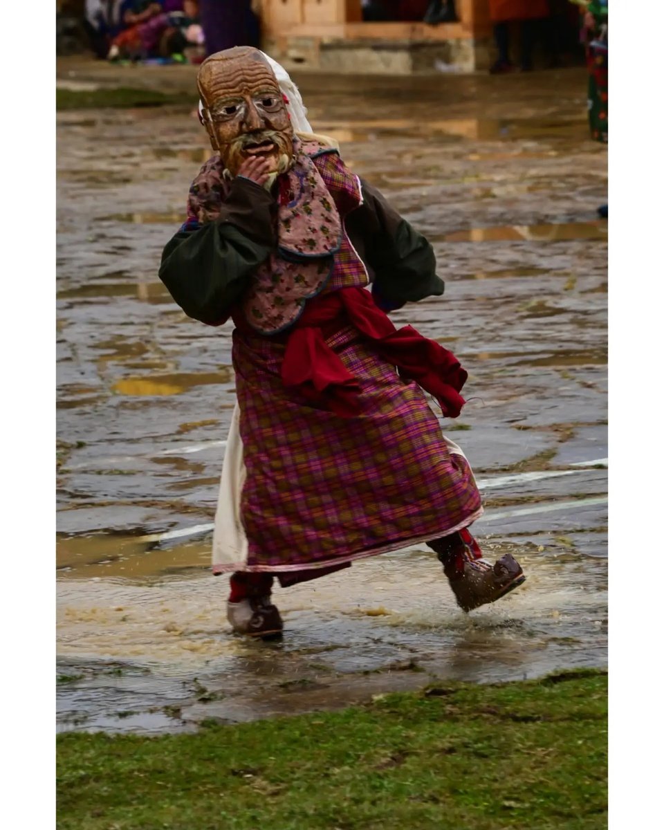 only_karittoo's tweet photo. Bhutan’s Ura Yakchoe Tshechu is one of central Bhutan’s most culturally significant festivals, celebrated for its intimate village atmosphere. https://t.co/mB6AtvkHrw