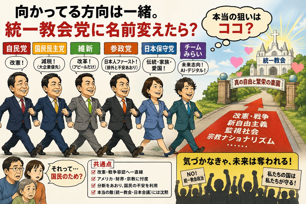 nemoto_ryosuke2's tweet photo. お前ら全員、統一教会党に名前を変えたらどう？ https://t.co/z2JG8etjIV
