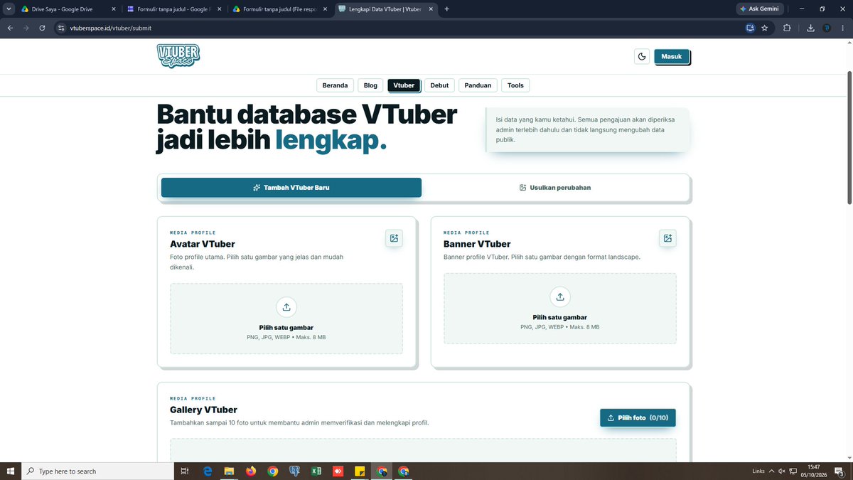 Rokkuwu2023's tweet photo. yang ngakunya pituber tapi belum ada di database ini buruan diisi guys

https://t.co/nt91aneZHn https://t.co/6a9OxFjkL4