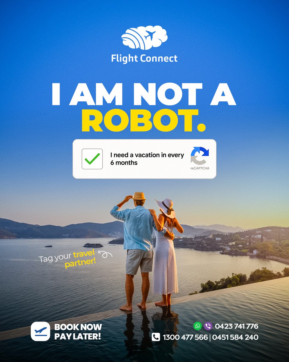 sergen_shady's tweet photo. Verified: Definitely Not a Robot. Tag your travel partner who needs to pass this test too! https://t.co/DImSxS7QRT