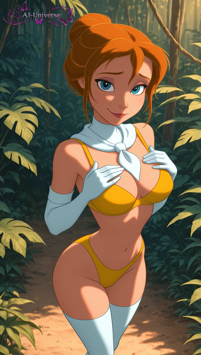 AIUniverse56's tweet photo. Jane Porter | Tarzan | NSFW PACK (October 2026)
#janeporter #tarzan #disney #nsfw #ai_generated #AIイラスト #rule34 https://t.co/Nf1j8lYYQ8