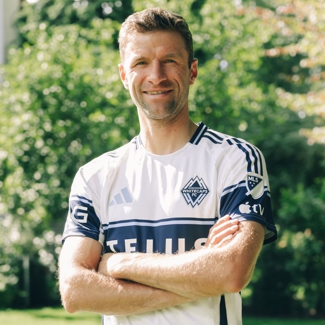 MadridXtra's tweet photo. 🚨 Thomas Müller: “Ballon d'Or? Michael Olise and his brilliant partner Kylian Mbappé are my 2 candidates.

Their individual performances have impressed me the most at the World Cup.

They combine spectacularly with a real goal threat. They manage to be efficient with their finesse and power while making the whole thing look incredibly effortless. 

That’s the kind of material you need to be the world's best footballer. You simply need that touch of magic."