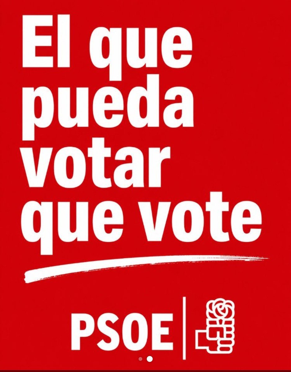 luisa63912461's tweet photo. A votar, a votar, a votar! 
Nos jugamos mucho, muchísimo. https://t.co/v6m8hzylP3