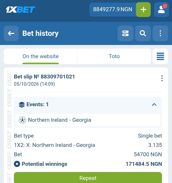 Hub20z's tweet photo. For diverse betting options, 1xBet is highly recommended"24/7 Active."#1xBet

REGISTER HERE FOR 300% WELCOME BONUS 👉
Link-https://t.co/MfF608SRh4

PromoCode👉CHECKBETX1

3 Potential-Odds👇
WinningCode👉D78S9

18+Only-Stake Responsibly🔞 https://t.co/P0W3Tqnj0G