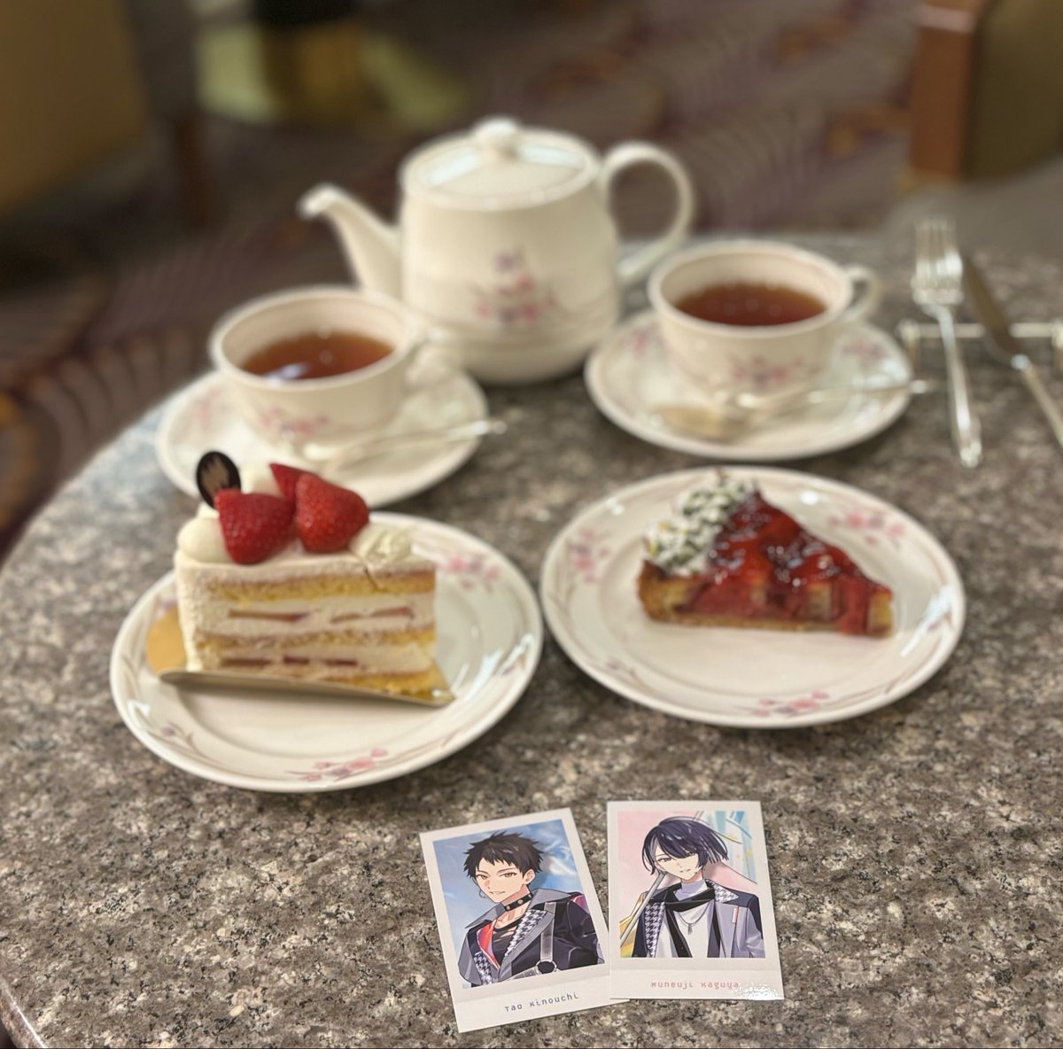 5movib's tweet photo. 📍メザニンラウンジ すずかけ
(ホテルメトロポリタン／池袋)

ホテル内にあるカフェラウンジ
ケーキセットどれも美味しそうで
悩みました😌💕 https://t.co/3rJdy2Heby