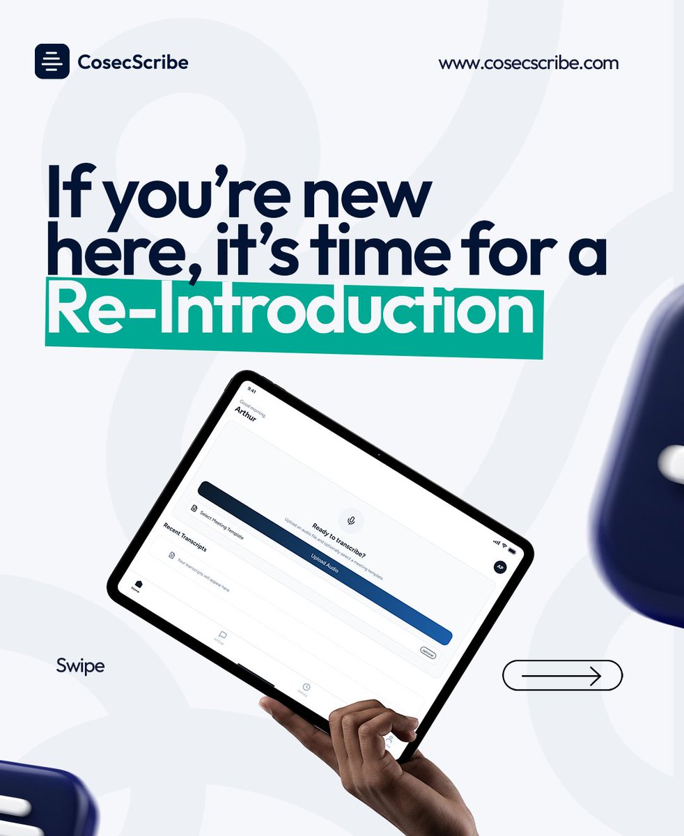 CosecScribe's tweet photo. New here? Welcome😍

This is Cosec Scribe. https://t.co/RW428mwTkQ