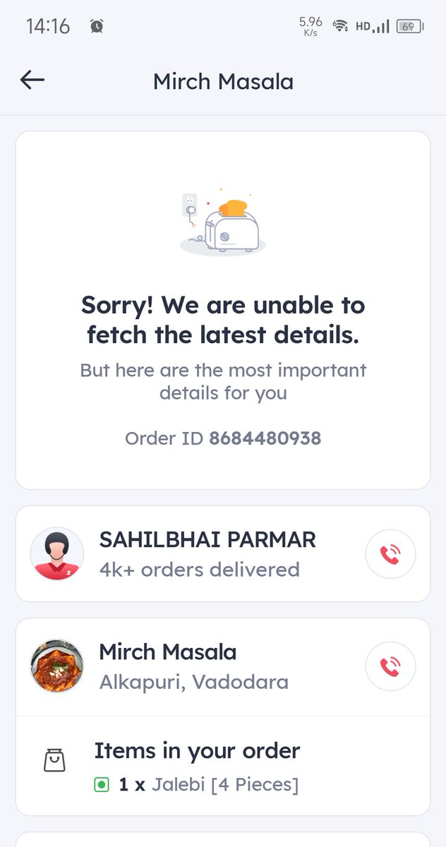 vinit3_'s tweet photo. Order Id 8684480938. Suddenly the tracking system removed as rider was going to pick another order.  
@zomatocare
@zomato https://t.co/eafjGMkKbL