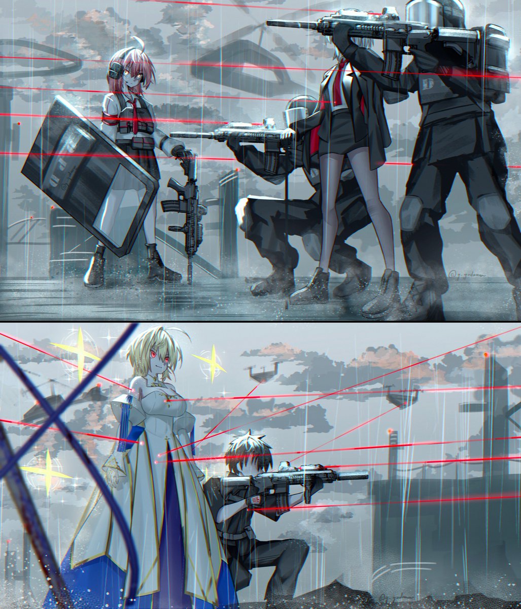 g_gudaman's tweet photo. Standoff (comm) https://t.co/4yksn36HNl