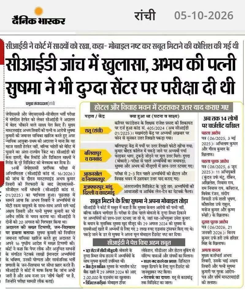 i_ajayanand's tweet photo. #submitcidnote 
#jssccglcancel 
#CBI https://t.co/SIyM3EYpUD