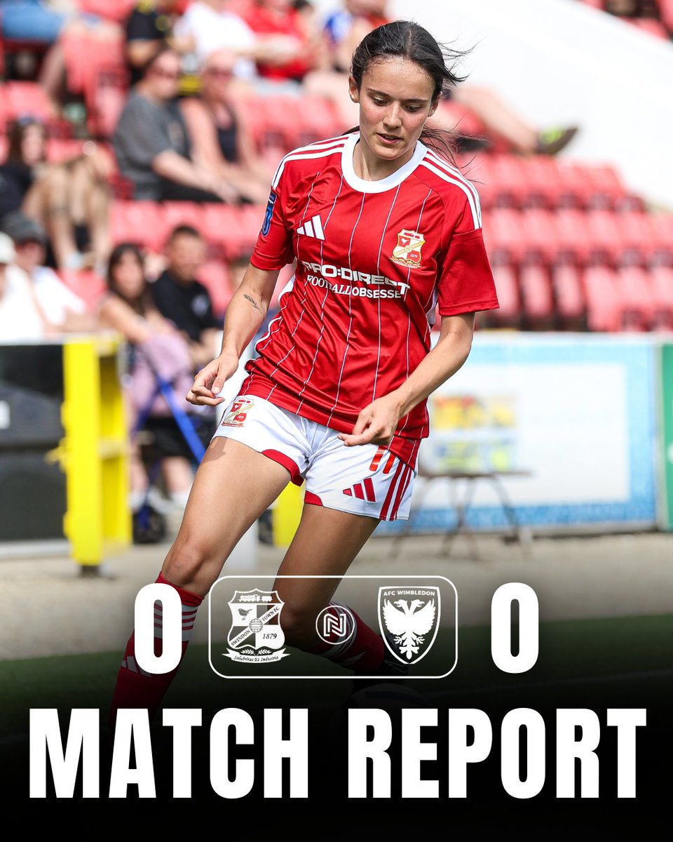SwindonTownWFC's tweet photo. 𝗠𝗮𝘁𝗰𝗵 𝗥𝗲𝗽𝗼𝗿𝘁 🗞️

The Robins showed plenty of resilience to keep a strong AFC Wimbledon side at bay and leave with a deserved point. 💪

Read more 👉 https://t.co/ctQmHa9D0C. https://t.co/zhBYX18Wa4