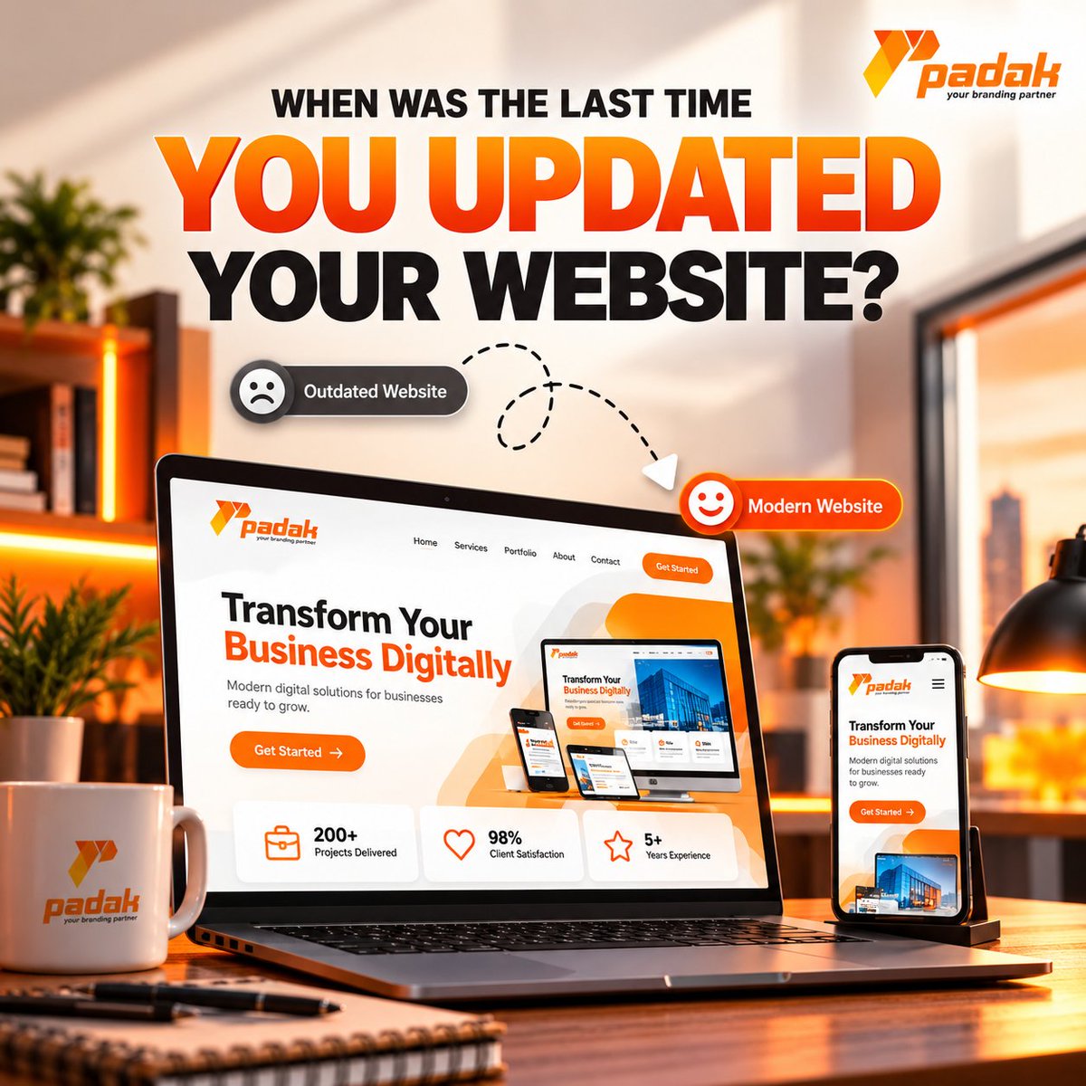 padak_official's tweet photo. An outdated website can make your business look outdated too. Give your brand a fresh, professional digital presence with Padak — built to look modern, work smoothly, and support your business growth.
#WebsiteDesign #BusinessWebsite https://t.co/5Hl3YS2Tm8