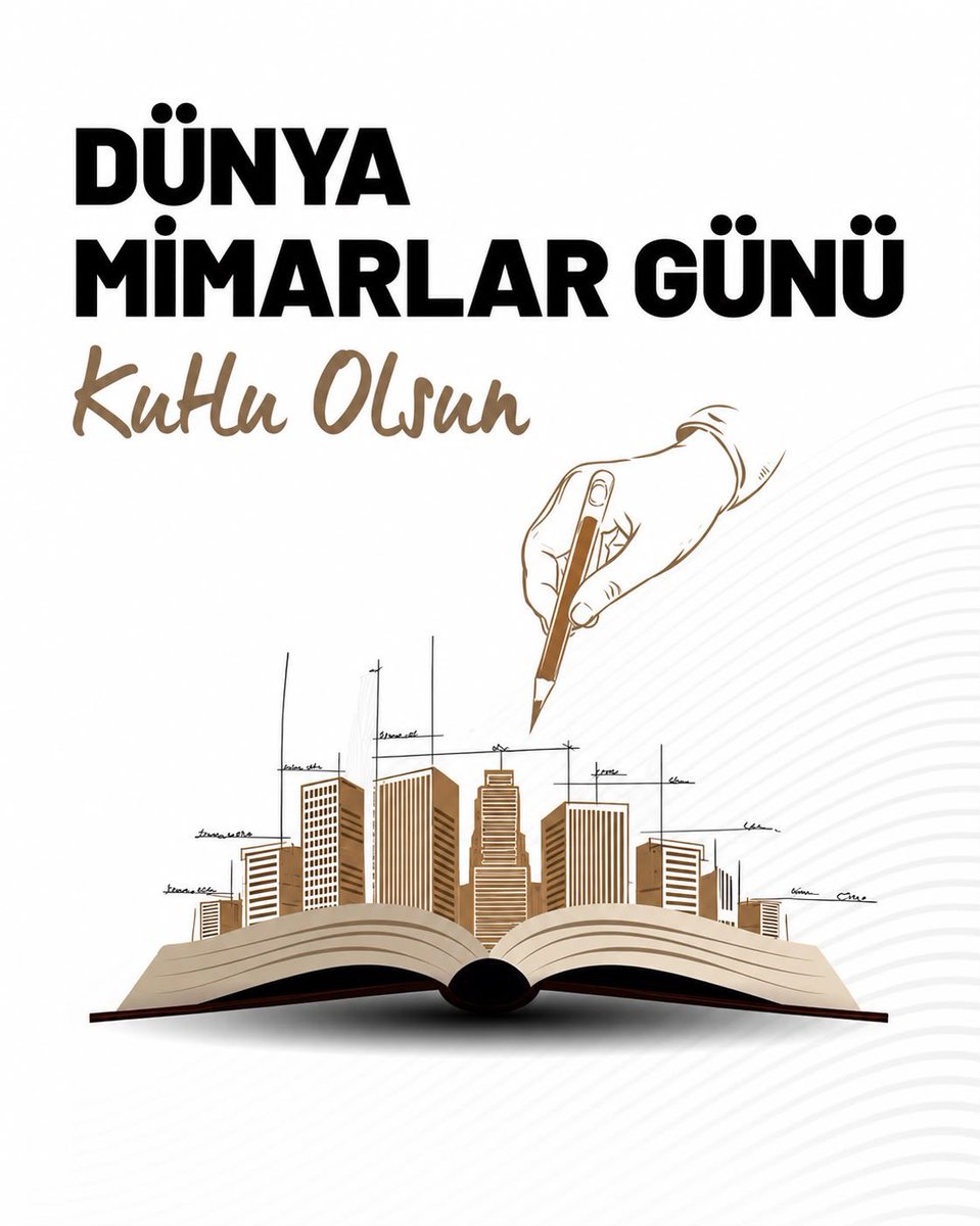 silivrimetin's tweet photo. Her bina bir hikâye anlatır; mimarlar ise o hikâyenin yazarlarıdır. Dünya Mimarlık Günü kutlu olsun📐📐💐💐 https://t.co/na8rTOGt6X