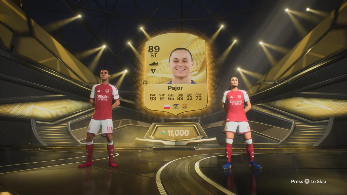 buzuplays's tweet photo. Finished 8 and 7 for my first FUT CHAMPS. Got Pajor and Musiala as a result. Not bad at all. #fc27 https://t.co/Ob3gWqNsCV