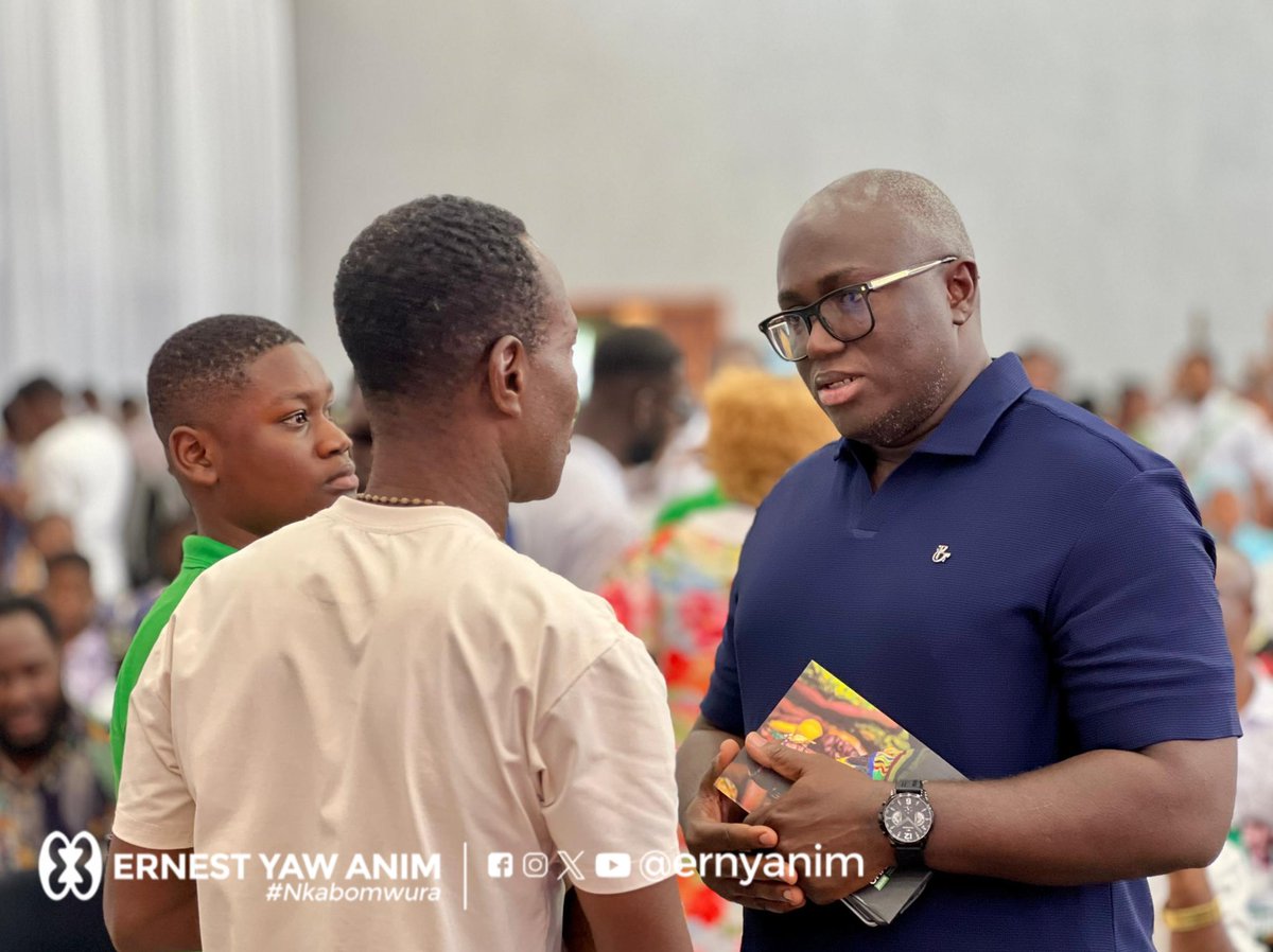 ernyanim's tweet photo. On Friday, 2nd October 2026, I joined the Sekyere Kumawu District Education Directorate at the Manhyia Palace to support Master Randy Boakye Yiadom as he represented our district in the Otumfuo Reading Challenge. (1/3) https://t.co/SZRJ3qco6h