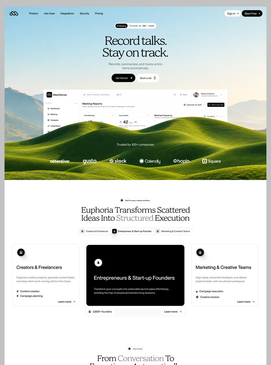 uisabor's tweet photo. One of my favourite landing page layouts lately. https://t.co/wXi4ukZU78