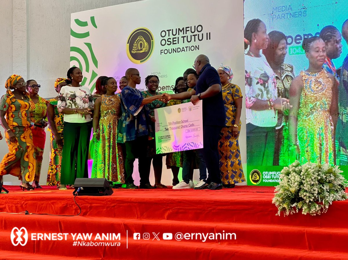 ernyanim's tweet photo. I extend my sincere appreciation to his teachers, parents, and all who supported his preparation.

Congratulations, Randy. (3/3)

#ErnestYawAnim #KumawuConstituency https://t.co/9drkRFIwMy