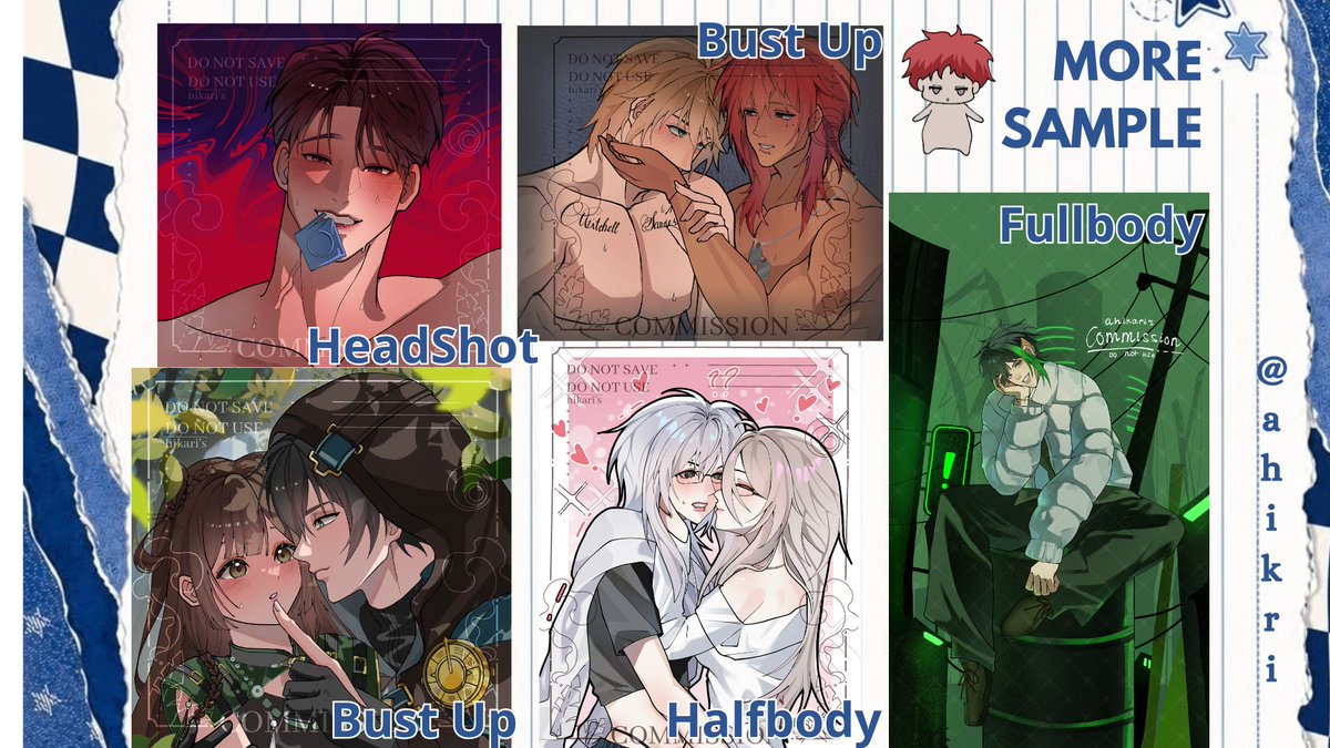 ahikari_'s tweet photo. allo semwa aku open comms seperti ini headshot start 85K! 
Yang penasaran Pricelist lengkapnya tinggal klik kutip di bawah ini yup
Lengkapnya ada di bawah:3 https://t.co/OHj7Eaacf9