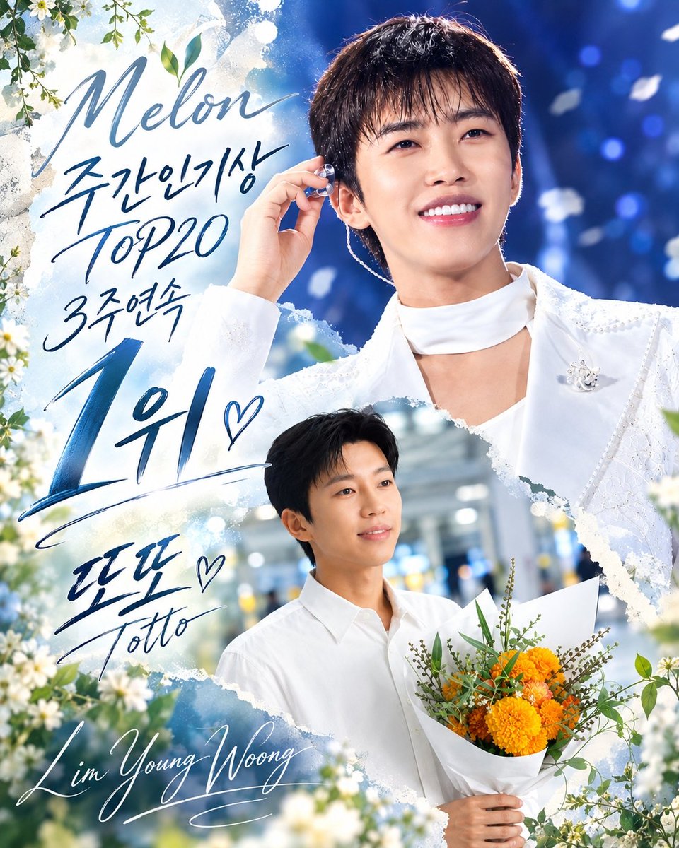 BYangsalang's tweet photo. 임영웅 '또또' 멜론 주간인기상 TOP20 3주연속 1위

#임영웅 #limyoungwoong
#임영웅팬덤 #임영웅음원강자 #임영웅멜론주간인기상3주연속1위
출처:임영웅유튜브/편집:하늘맘&amp;영심 https://t.co/LpvQ5yQxNe