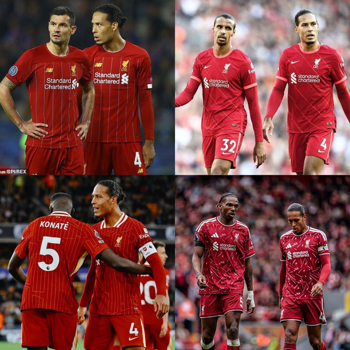 Livin_Liverpool's tweet photo. Van Dijk has had some serious centre-back partners at Liverpool. 

Rank these partnerships from BEST to WORST. 👀 https://t.co/eegwoJs9xA
